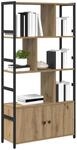 vidaXL B&uuml;cherregal Artisan-Eiche 80 x 30 x 155,5 cm Holzwerkstoff, Rechteckiges