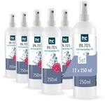 H&ouml;fer Chemie 12 x 250ml Isopropanol 70% &ndash; Isopropylalkohol zum Reinigen und