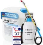 Nanoprotect Steinimpr&auml;gnierung inkl. Druckspr&uuml;her | 10 L f&uuml;r ca. 80 &ndash; 120 m&sup2; 