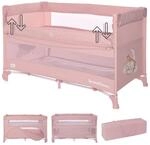 Lorelli 3 in 1 Babybett, Beistellbett und Laufstall Up and Down, Kinderbett mit...