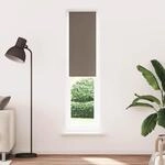 vidaXL Verdunkelungsrollo Kaffeebraun 40x230 cm Stoffbreite 35,7 cm, Rollo,...