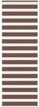 vidaXL Doppelrollo Braun 75x200 cm Stoffbreite 70,9 cm Polyester, Zebra-Rollo,