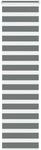 vidaXL Doppelrollo Dunkelgrau 65x200 cm Stoffbreite 60,9 cm Polyester,...