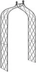 Dehner Rosenbogen Great Bentley, ca. 140 x 275 x 40 cm (B/H/T), Eisen