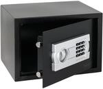 HMF Safe Tresor f&uuml;r Zuhause, Hotel oder B&uuml;ro, M&ouml;beltresor mit Zahlenschloss...