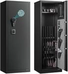 VEVOR Waffenschrank Gewehrschrank mit Schnellzugriff & 3 Pistolenf&auml;chern &