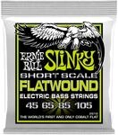 Ernie Ball Regular Slinky Short Scale Flatwound E-Bass-Saiten, St&auml;rke 45-105