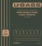 Kala U-Bass Metal Roundwound String Set, 4-String