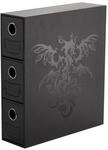 Dragon Shield: Fortress Card Dravers &ndash; Black, 86x318x283mm (Each Drawer: