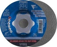 Pferd Schleifscheibe CC-Grind Solid SGP STEEL 180mm