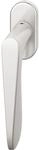 FSB Fenstergriff 34 1144 ovale Rosette Griff universal Aluminium silber eloxiert