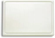 F. DICK Schneidbrett, Saftrille (Kunststoffschneidbrett, wei&szlig;, 265x325x18 cm,