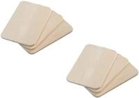 Kesper | Fr&uuml;hst&uuml;cksbrettchen aus Birkenholz | 6er Pack | 22 x 14 cm | ideal...
