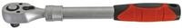Toolland 1/2" ausziehbarer Ratschenschraubendreher mit feinzahnigem 72T-Mechanismus,