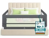 KESSER&reg; Bettgitter 150 cm Bettschutzgitter Kinderbettgitter f&uuml;r Kinder