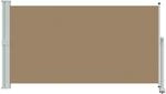 vidaXL Seitenmarkise 160 x 300 cm 100% Polyester Eisen Stahl, Verstellbares...