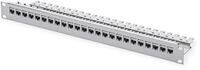 TELEG&Auml;RTNER 19"-Modultr&auml;ger 1 HE, mit 24 AMJ-SL-Modulen Kat.6A (Class EA),...