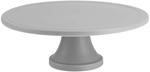 RBV Birkmann Tortenplatte Trend, Keramik, &Oslash; 31 cm Steingrau matt, H&ouml;he 11 cm