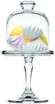 Pasabahce Patisserie Mini-Etagere mit Deckel aus transparentem Glas &ndash;...