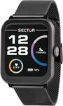 Sector No Limits Herren-Smartwatch, Digital, 37 mm, S-08 Kollektion, Matt,