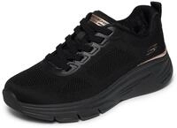 Skechers Damen Bobs Arch Fit Elev8 Turnschuhe, Black Engineered Knit, 36 EU