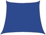 vidaXL Sonnensegel 160 g/m&sup2; Trapez 3/4x3m HDPE blau Sonnensegel Sonnenschutz