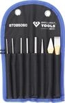 BRILLIANT TOOLS BT085060 Mei&szlig;el und Durchtreiber-Satz, 8-tlg. [Powered by KS...