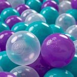 KiddyMoon 200 &empty; 7Cm Kinder B&auml;lle Spielb&auml;lle F&uuml;r B&auml;llebad Baby Plastikb&auml;lle