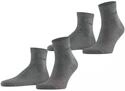 ESPRIT Herren Socken Basic Uni 2-Pack M Sso Baumwolle einfarbig 2 Paar, Grau Light