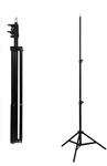 TronicXL 210cm Hohes Stativ Tripod f&uuml;r Kamera Licht Actioncam Webcam St&auml;nder
