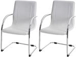 CHEFGASTRO 2er-Set Esszimmerstuhl Sammy HxBxT 93x56x56cm Sitzh&ouml;he 47cm Stahl...