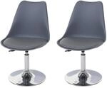 CHEFGASTRO 2er-Set Esszimmerstuhl Oslo HxBxT 80x48x54cm Sitzh&ouml;he 42cm...