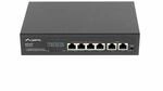Lanberg Switch PoE+ Rack 10/19 RSFE-4P-2FE-60