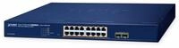 PLANET 16-Port Poe Web Smart Switch GS-2210-16P2S