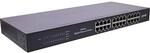 InLine&reg; Gigabit Netzwerk Switch 24-Port, 1GBit/s, 48,26cm (19"), Metall, l&uuml;fterlos.