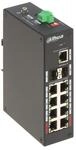 DAHUA Switch PoE 8 PUERTOS GIGABIT + 1 UPLINK GIGABIT + 2SFP 120W 802.3AT Layer...