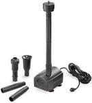 esotec Teichpumpe mit Sprinklerset, Springbrunnenpumpe, Wasserspiel Pumpe,