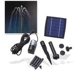 DEMA Solar Springbrunnenpumpe SP150 1,5W Gartenteich Zierbrunnen Set