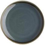Olympia Kiln Round Coupe Plates Set 230 mm/9 inch (6er Pack), Ozeanblau, Mikrowellen-