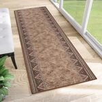 TAPISO Anti Rutsch Teppich L&auml;ufer rutschfest Br&uuml;cke Meterware Oriental Floral