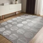 benuta Basic Teppich Claire - Grau 280x380 cm - Minimalistischer Wohnzimmerteppich im