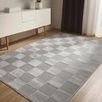 benuta Basic Teppich Claire - Grau 280x380 cm - Minimalistischer...