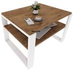 CraftPAK Wohnzimmer Tisch f&uuml;r Couch aus hochwertigem Holzwerkstoff, Stabiler &