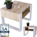 CraftPAK Wohnzimmer Tisch f&uuml;r Couch aus hochwertigem Holz, Stabiler & moderner