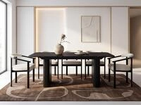 WFL GROUP Ausziehbarer Rechteckiger Esstisch &ndash; XXL Modernes Design mit...