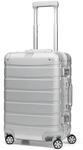 REDOLZ Pro Aluminium Handgep&auml;ck Koffer 55x37x23 cm Kabinenkoffer Hartschale 4...