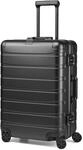 REDOLZ Pro Aluminium Check-In Koffer 66x46x26 cm Mittelgro&szlig; Hartschale Trolley