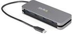 StarTech 4-Port USB-C Hub mit 4X USB-A, 5Gbps, Kabelmgmt (HB30CM4AB)