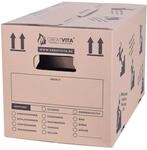 MeaVita Umzugskartons 15 St&uuml;ck 2‑wellig, extra stabil bis 40 kg, 600 x 330 x...