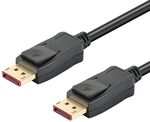 TECHLY 109283 Audio/Video DisplayPort Kabel 8K M/M 3m Schwarz